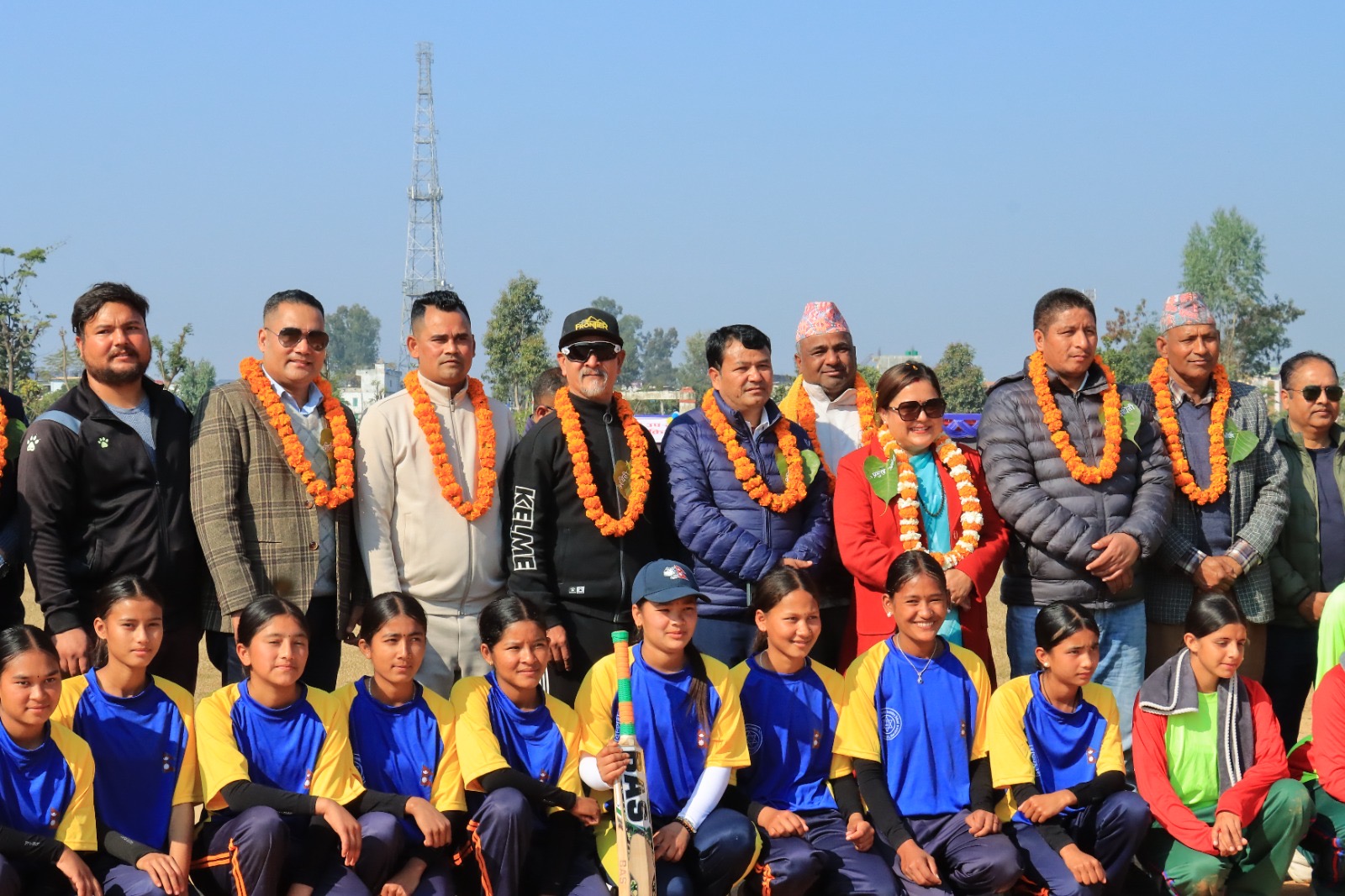 कोहलपुरमा आठौं उप–मेयर कप अन्तर मावि छात्रा क्रिकेट प्रतियोगिता सुरु